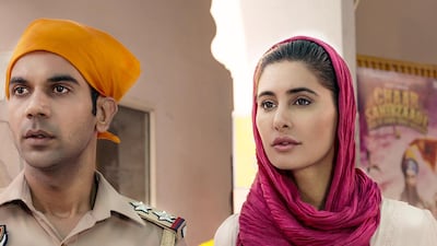 Rajkummar Rao and Nargis Fakhri are the lead actors in 5 Weddings. Courtesy: uniglobe entertainment