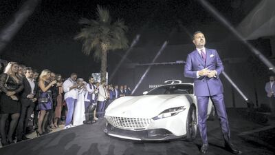 The car gets its introduction at Bulgari Hotel & Resorts, Dubai.