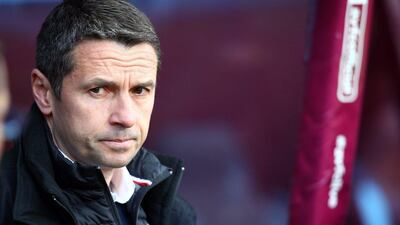 Aston Villa’s Manager, Remi Garde during the Premier League match between Aston Villa and Tottenham Hotspur at Villa Park in Birmingham, Britain, 13 March 2016. EPA/TIM KEETON