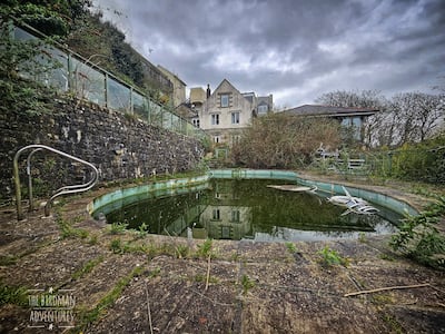 The Cove Lamorna holiday complex is abandoned and in disrepair. Photo: The Birdman Adventures
