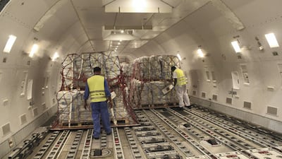 Sheikh Mohammed bin Rashid ordered the creation of an open air bridge to provide critical relief supplies for the Rohingya refugees fleeing from the conflict in Myanmar. Courtesy: Dubai Government Media Office