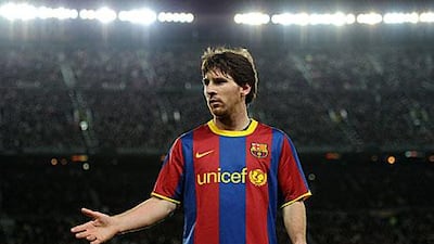 Lionel Messi is the world’s best player, yet his failure to score in seven matches on English soil is one rare unflattering statistic. Jasper Juinen / Getty Images