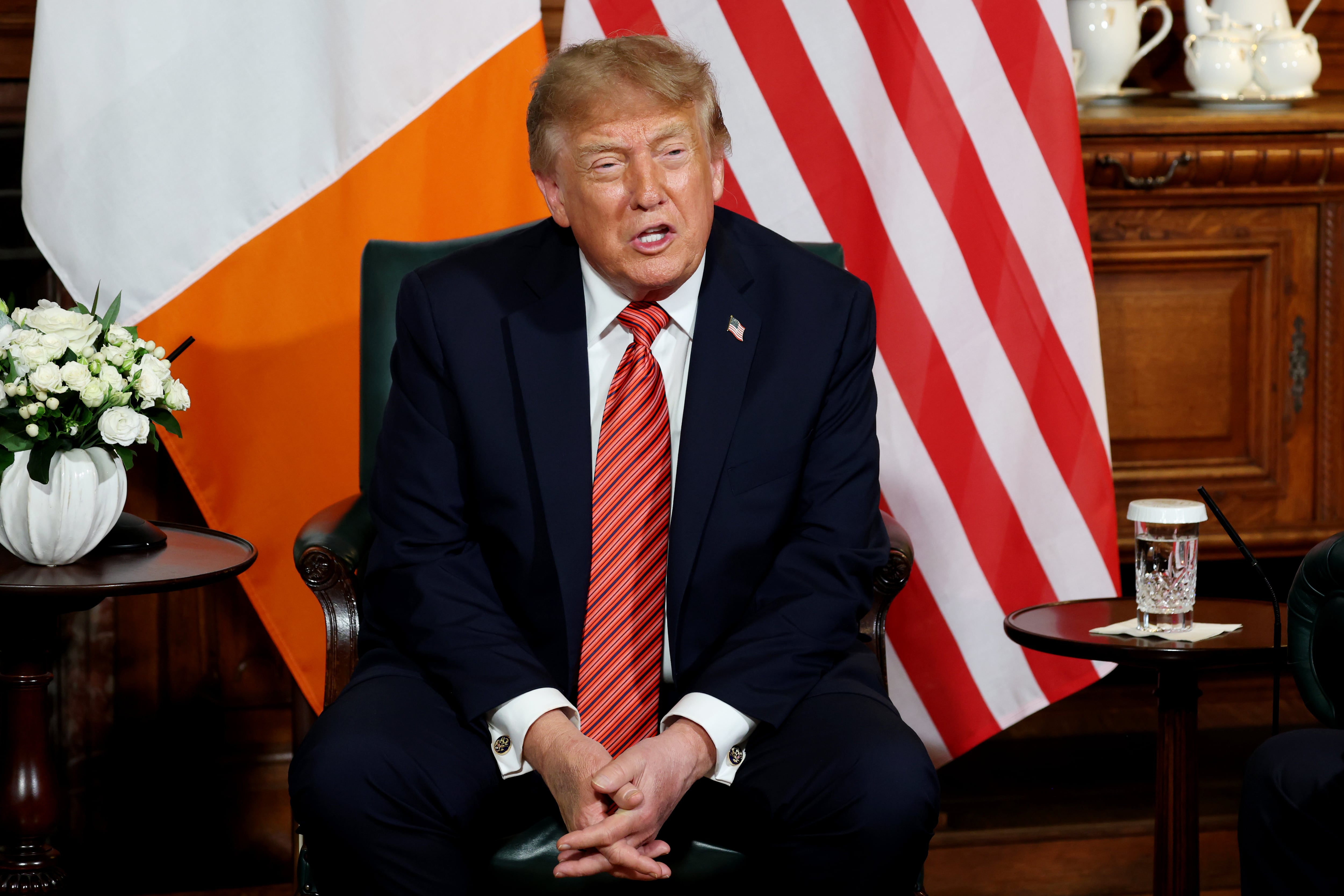 Trump blames Iran for Saudi oil pipeline attack