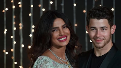 Nick Jonas, 26, and Priyanka Chopra, 36: 10-year age gap. AFP