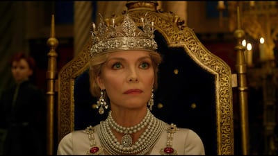 Michelle Pfeiffer plays Queen Ingrith in the new film. Disney
