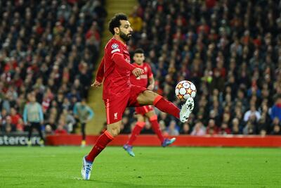 Liverpool star Mohamed Salah. Getty