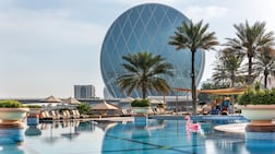 Abu Dhabi's Al Raha Beach Resort and Spa stretches along the coast of Al Raha Creek. Photo: Al Raha Beach Hotel and Spa