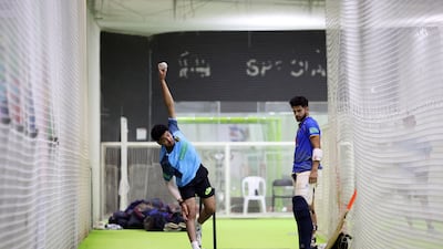 Uddish, left, will play for UAE Bulls in the Abu Dhabi T10