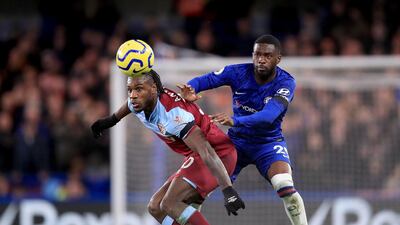 Centre forward: Michail Antonio (West Ham) – A symbolic selection ahead of the £45 million Sebastien Haller, Antonio brought enthusiasm as he led the line against Chelsea. PA