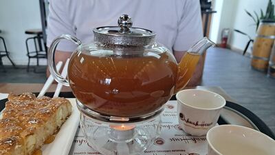 Among its most-popular beverages is Jubani coffee, named after the Yemeni city of Juban, which includes coffee husks, cardamon, ginger and cinnamon.