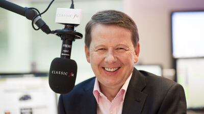 Bill Turnbull announced he was stepping down from his show on Classic FM in 2021 for 'health reasons'. Photo: Classic FM