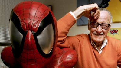 Spider-Man co-creator Stan Lee died on Monday at the age of 95. Jonathan Alcorn / Bloomberg