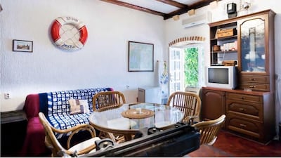 The studio in Kotor, Montenegro, can house four guests and costs Dh800 for a minimum stay of two nights (as of September 2018).