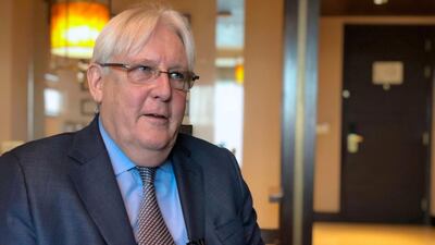 The UN Special Envoy to Yemen Martin Griffiths will brief the Security Councile on November 16, 2018. Reuters