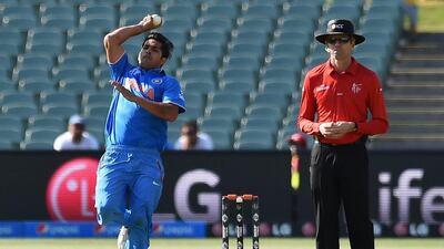 Mohit Sharma has been selected to replace Ishant Sharma in India's World Cup squad. Theo Karanikos / AFP