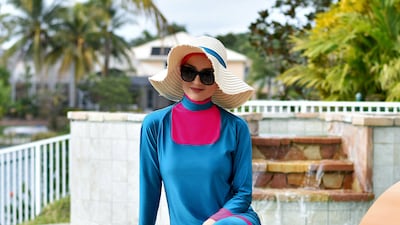 Burkinis are a convenient option for those with sensitive skin. Photo: Madamme BK
