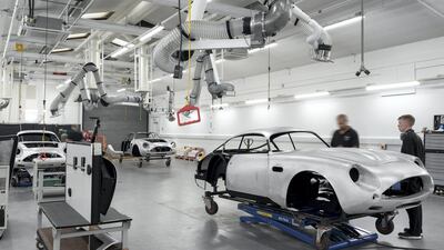 When complete, each car is priced at an eye-watering £6m. Courtesy Aston Martin