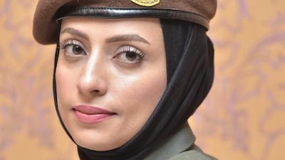 Maj Saba Al Jasmi. Courtesy Nation Shield