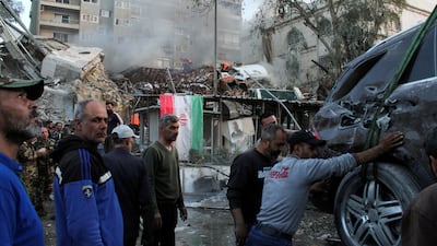 The strike on an Iranian consular building in Damascus killed at least 11 people. Reuters