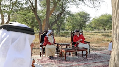 Sheikh Mohammed bin Rashid met with King Hamad bin Isa Al Khalifa of Bahrain. Dubai Media Office