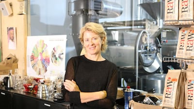 Kim Thompson of Raw Coffee Company says she has no financial cushion and her business is her nest egg for retirement. Photo courtesy Kim Thompson