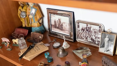 The couple have plenty of trinkets around the house