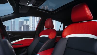 Plush leather interiors