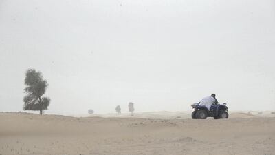 Overcast conditions are expected this weekend. Chris Whiteoak / The National