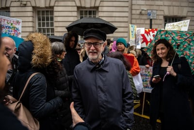 Jeremy Corbyn, leader of the Labour party, suggested that he felt vindicated by the recent government response to the coronavirus pandemic. Getty Images