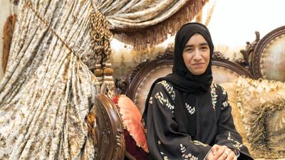 Tasneim Al Dhanhani, 24, is a member of the youth council member in Fujairah. Christopher Pike / The National