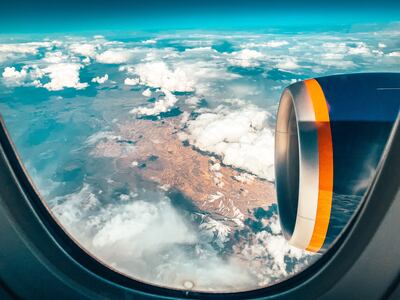 Window seats offer the best views, as well as being the optimal place to avoid infection. Photo: Unsplash
