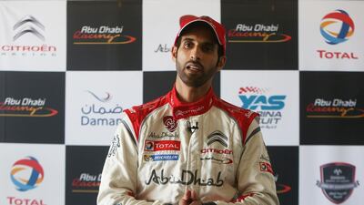 Sheikh Khalid Al Qassimi is optimistic about Team Abu Dhabi Citroen’s chances of faring well in this year’s World Rally Championship. Fatima Al Marzooqi / The National