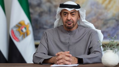 President Sheikh Mohamed has held further calls with leaders from around the world to discuss the regional escalation. Photo: Ministry of Presidential Affairs