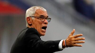 Egypt manager Hector Cuper oversaw a disappointing World Cup campaign with three defeats in as many group games. EPA
