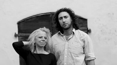 The Swedish writer Marie Silkeberg and the Palestinian poet Ghayath Almadhoun co-wrote To Damascus. Courtesy Cato Lein