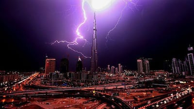 Weather terms such as 'perfect storm' and 'financial tsunami' have been used to describe the economic downturn. Paulo Vecina / The National