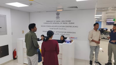 The centres are expected to speed up passport and visa applications. Alexander Christou / The National