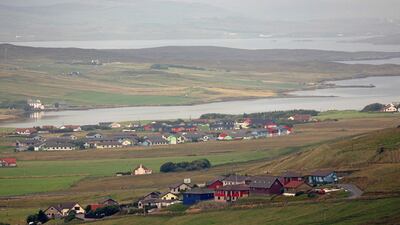 Police on the Shetland Islands have asked residents to avoid making non-urgent calls. AFP