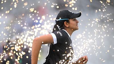 Mahika Gaur's performances for Manchester Originals in this year's Hundred competition has earned her a call up to the England squad to face Sri Lanka. Getty
