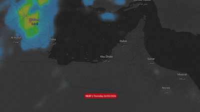 Huge storm are heading for the UAE. NCM