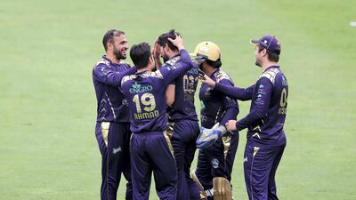 Quetta's Fawad Ahmed takes the wicket of Islamabad's Cameron Delport.
