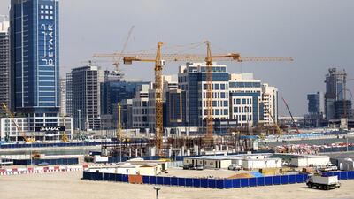 Business Bay was for so long a forlorn symbol of the property crash. Christopher Pike / The National