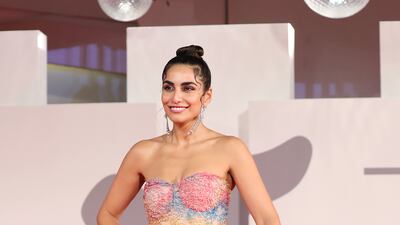 Arab model Farnoush Hamidian. Getty Images