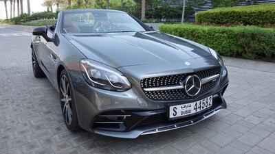 The new Mercedes-AMG SLC 43. Delores Johnson / The National