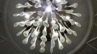 The Sweden Beach Palace in Dubai. Chris Whiteoak / The National