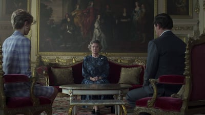 Imelda Staunton as Queen Elizabeth II.