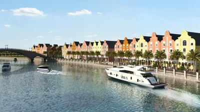 The proposed Dubai Canal project. Courtesy RTA