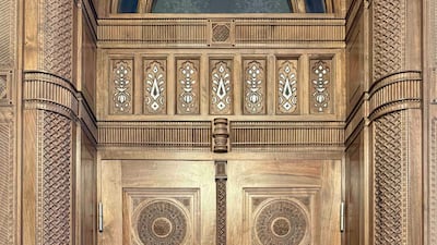 The palace, built in 1910, boasts some of the finest woodwork in Syria