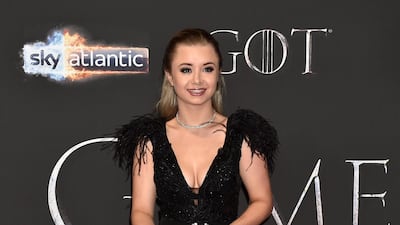 Kerry Ingram (Shireen Baratheon) at the premiere of season eight of 'Game of Thrones' in Belfast. Getty Images