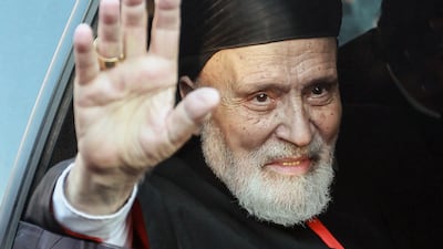 Nasrallah Boutros Sfeir, who died on Sunday. Aldo Ayoub / EPA